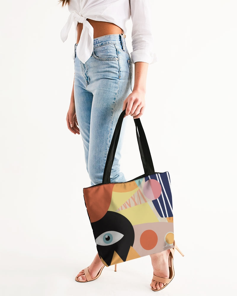 MN-AI1 Canvas Zip Tote