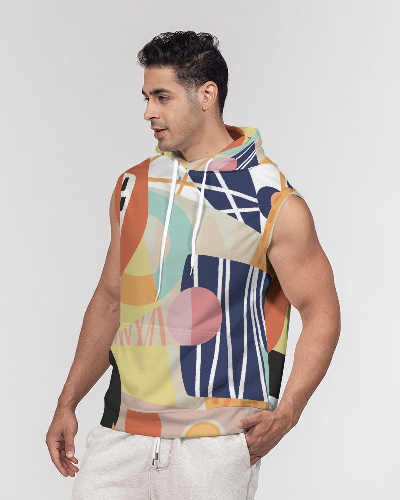 MN-AI1 Men's Premium Heavyweight Sleeveless Hoodie