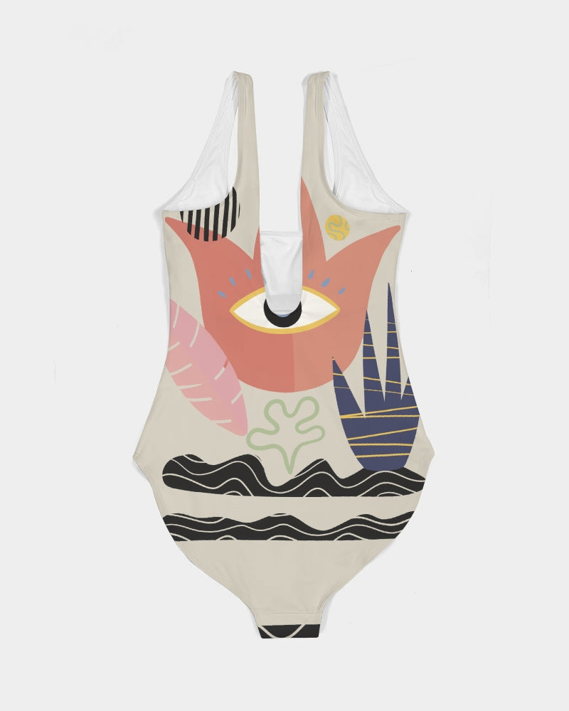 MN-AI6 Women's One-Piece Swimsuit