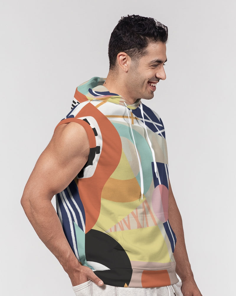 MN-AI1 Men's Premium Heavyweight Sleeveless Hoodie