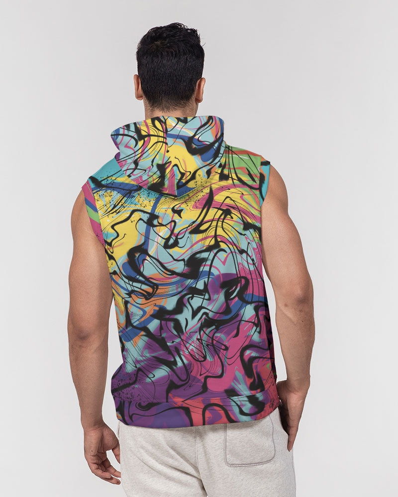 MN-AI2 Men's Premium Heavyweight Sleeveless Hoodie