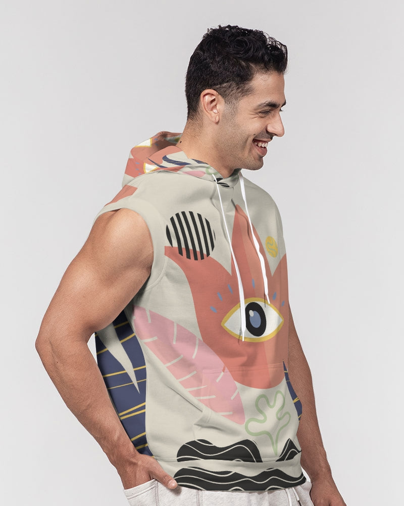 MN-AI6 Men's Premium Heavyweight Sleeveless Hoodie