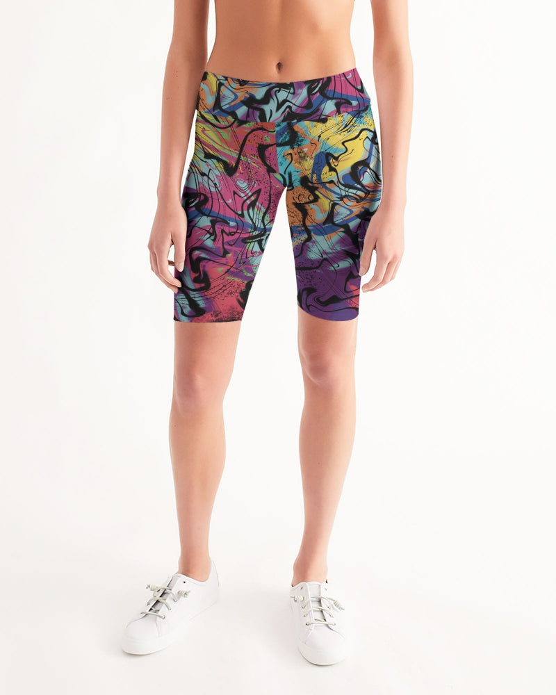 MN-AI2 Women's Mid-Rise Bike Shorts