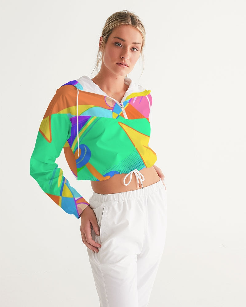 MN-AK1 Women's Cropped Windbreaker