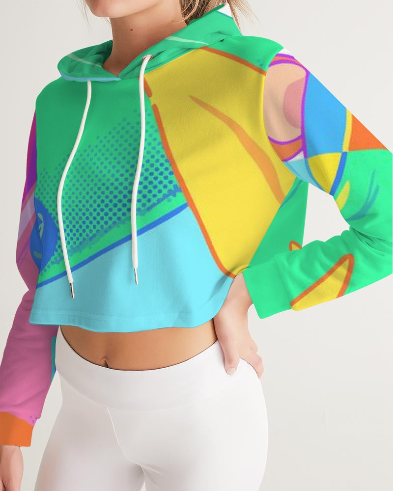 MN-AK1 Women's Cropped Hoodie