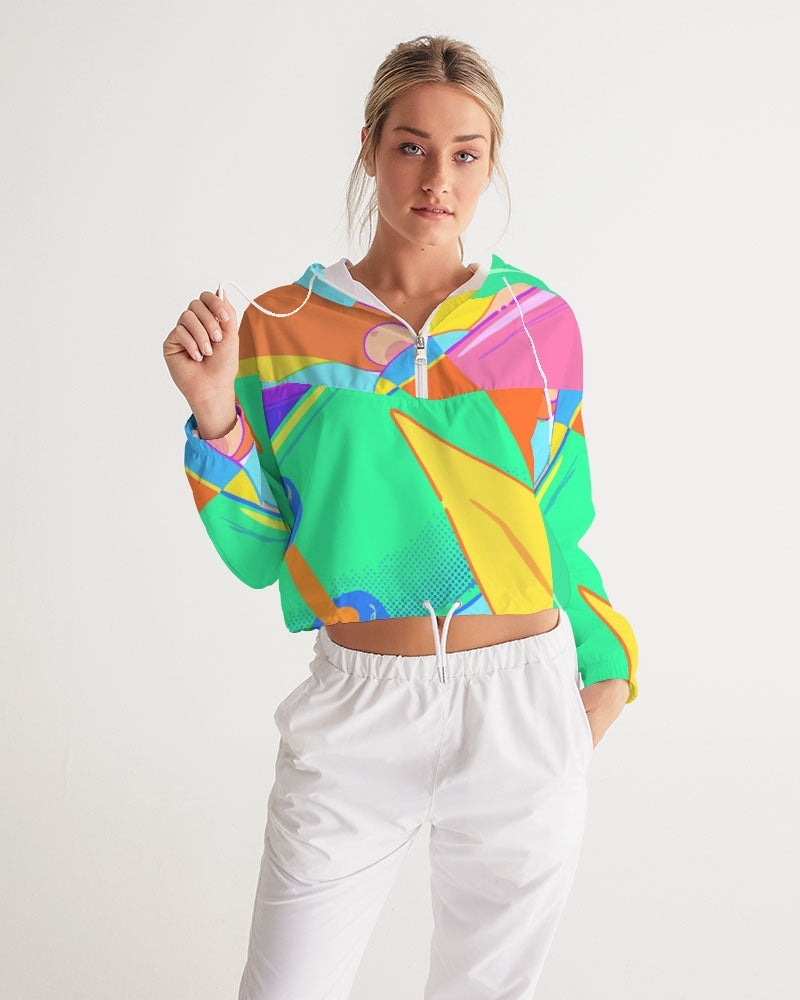 MN-AK1 Women's Cropped Windbreaker