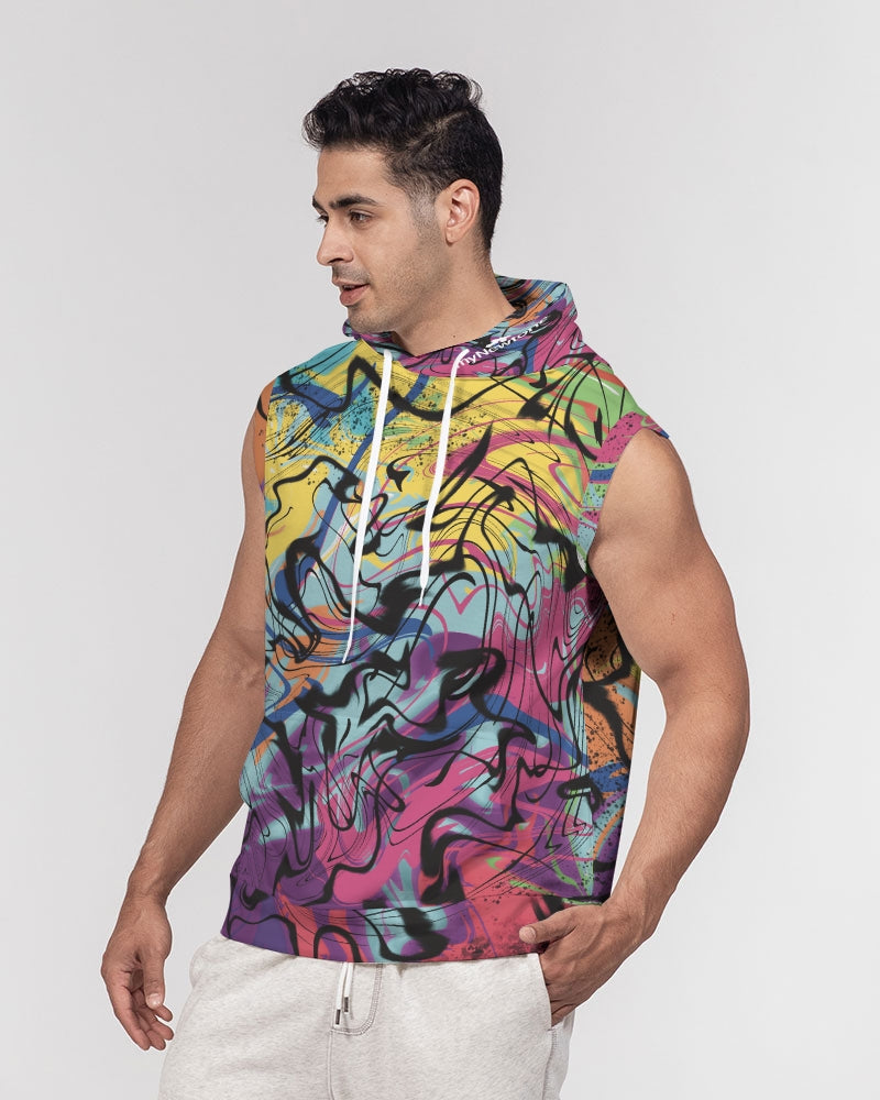 MN-AI2 Men's Premium Heavyweight Sleeveless Hoodie