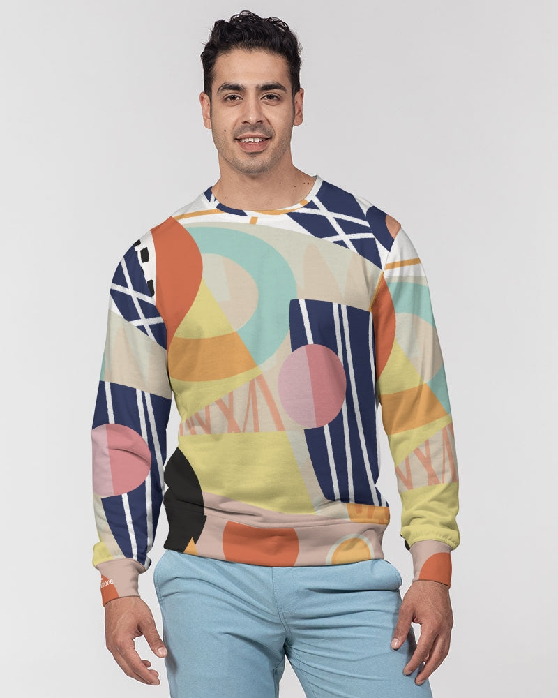 MN-AI1 Men's Classic French Terry Crewneck Pullover