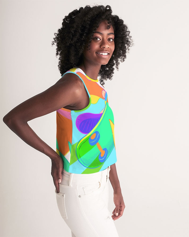 MN-AK1 Women's Cropped Tank