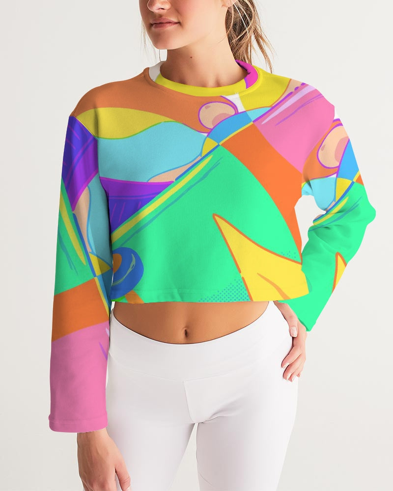 MN-AK1 Women's Cropped Sweatshirt