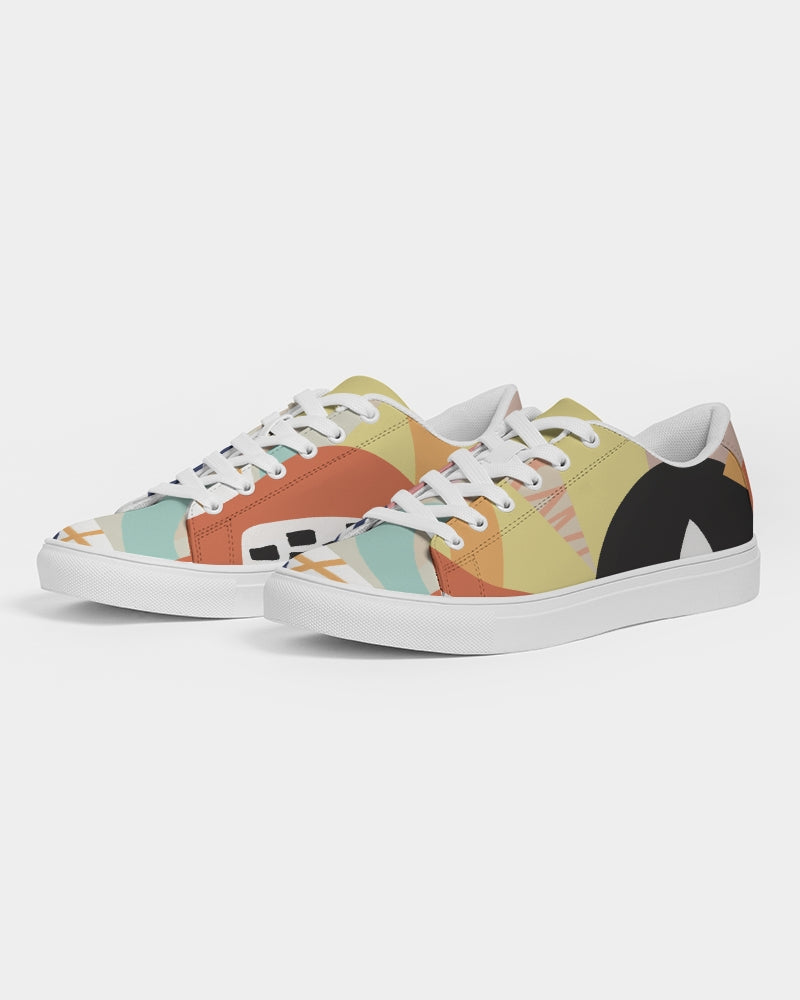 MN-AI1 Women's Faux-Leather Sneaker