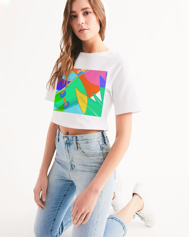 MN-AK1 Women's Cropped Tee