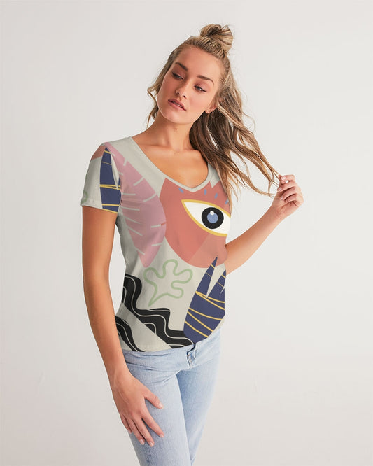 MN-AI6 Women's V-Neck Tee