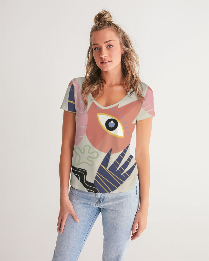 MN-AI6 Women's V-Neck Tee