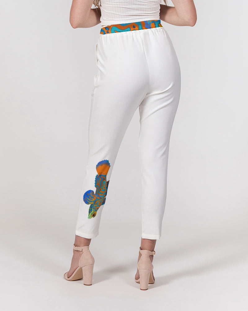 MN-MF Women's Belted Tapered Pants