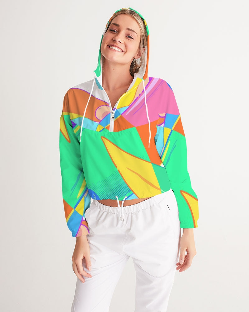 MN-AK1 Women's Cropped Windbreaker