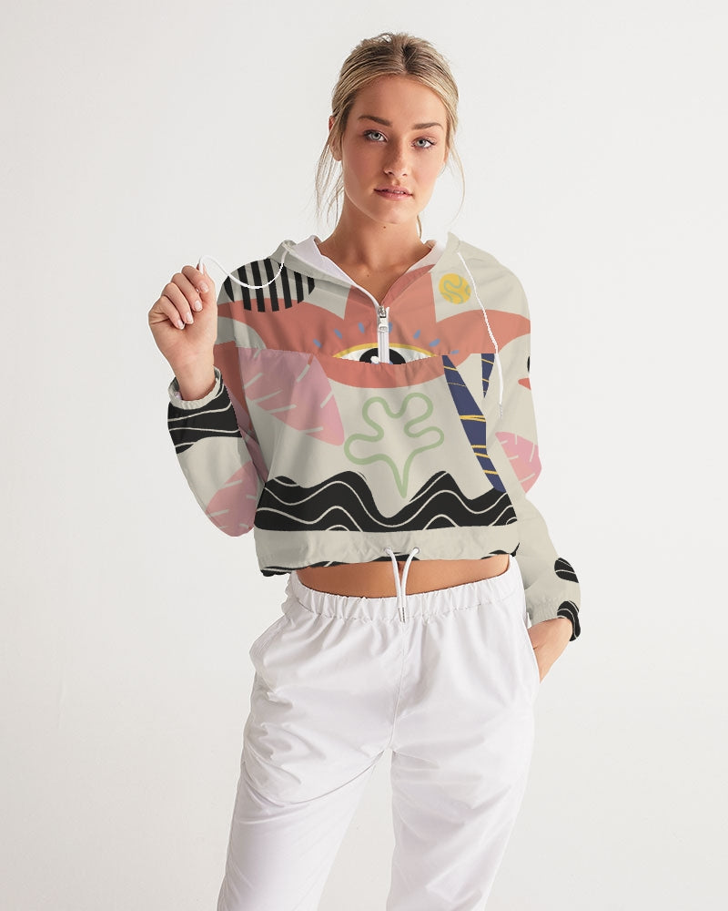 MN-AI6 Women's Cropped Windbreaker