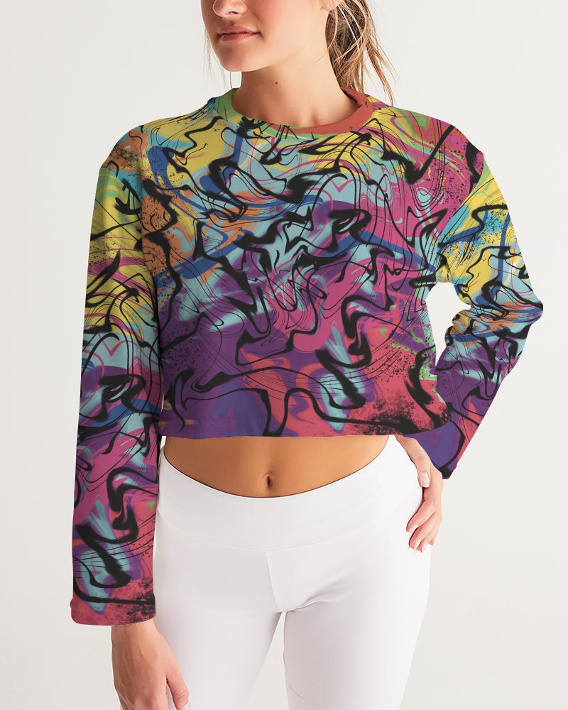 MN-AI2 Women's Cropped Sweatshirt