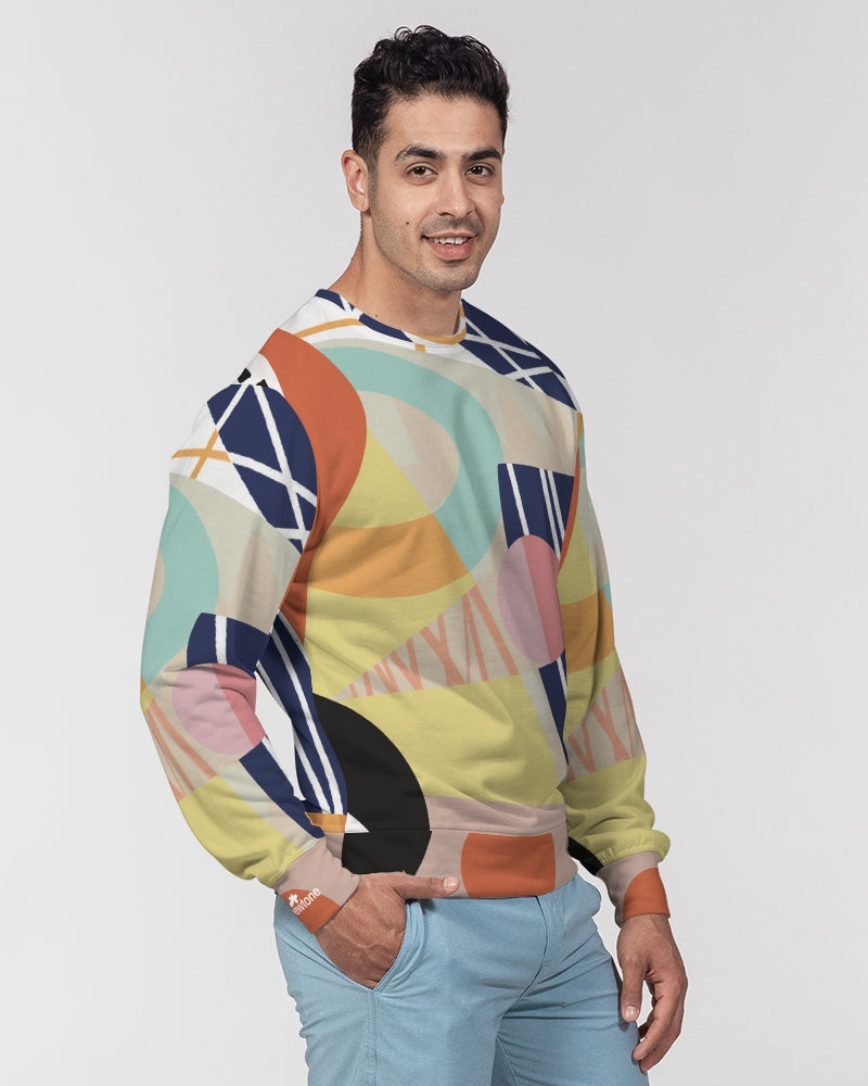 MN-AI1 Men's Classic French Terry Crewneck Pullover