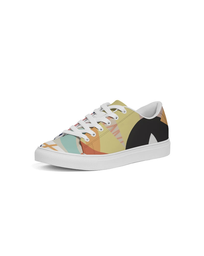 MN-AI1 Women's Faux-Leather Sneaker