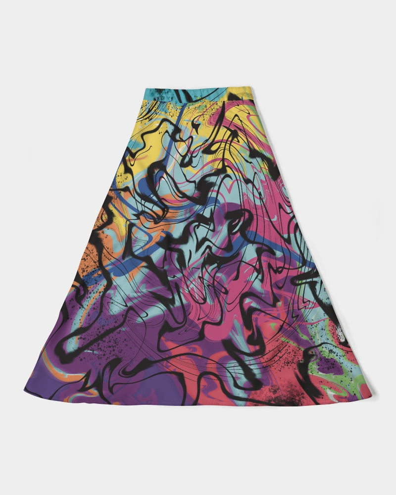 MN-AI2 Women's A-Line Midi Skirt