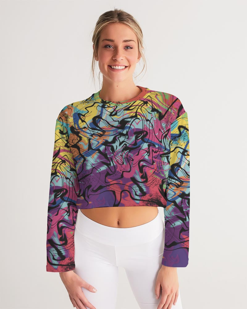 MN-AI2 Women's Cropped Sweatshirt