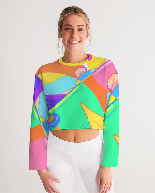 MN-AK1 Women's Cropped Sweatshirt