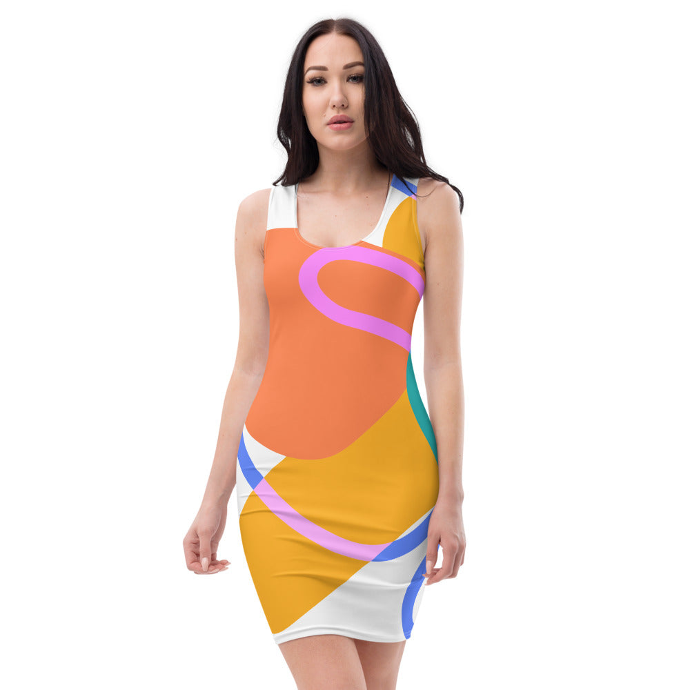 MN-HU4 Rib Tank Dress