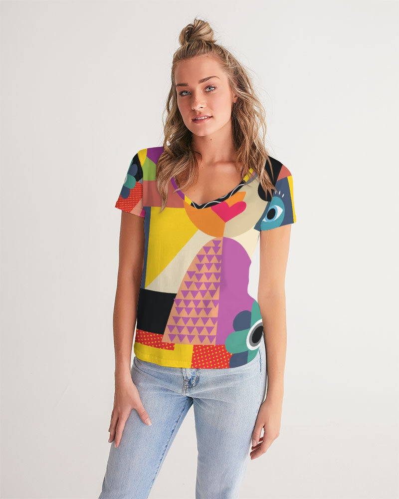 MN-AI5 Women's V-Neck Tee