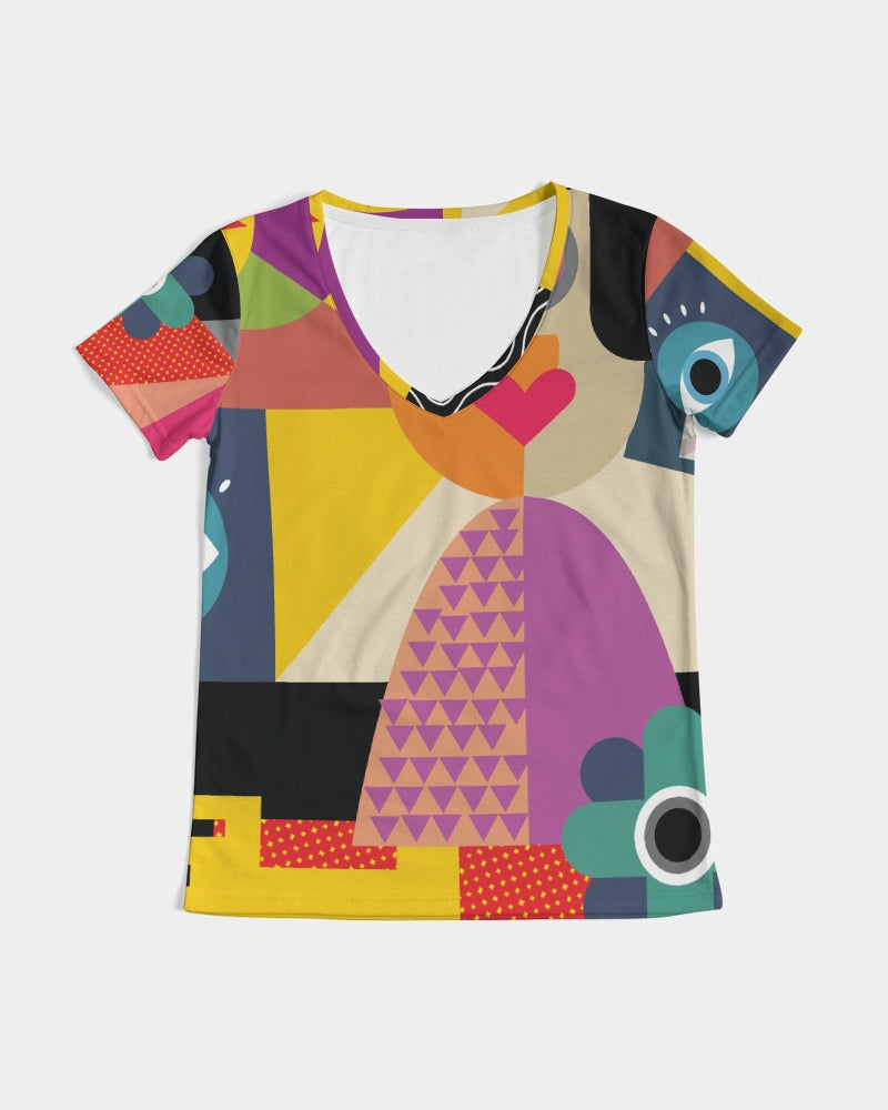 MN-AI5 Women's V-Neck Tee