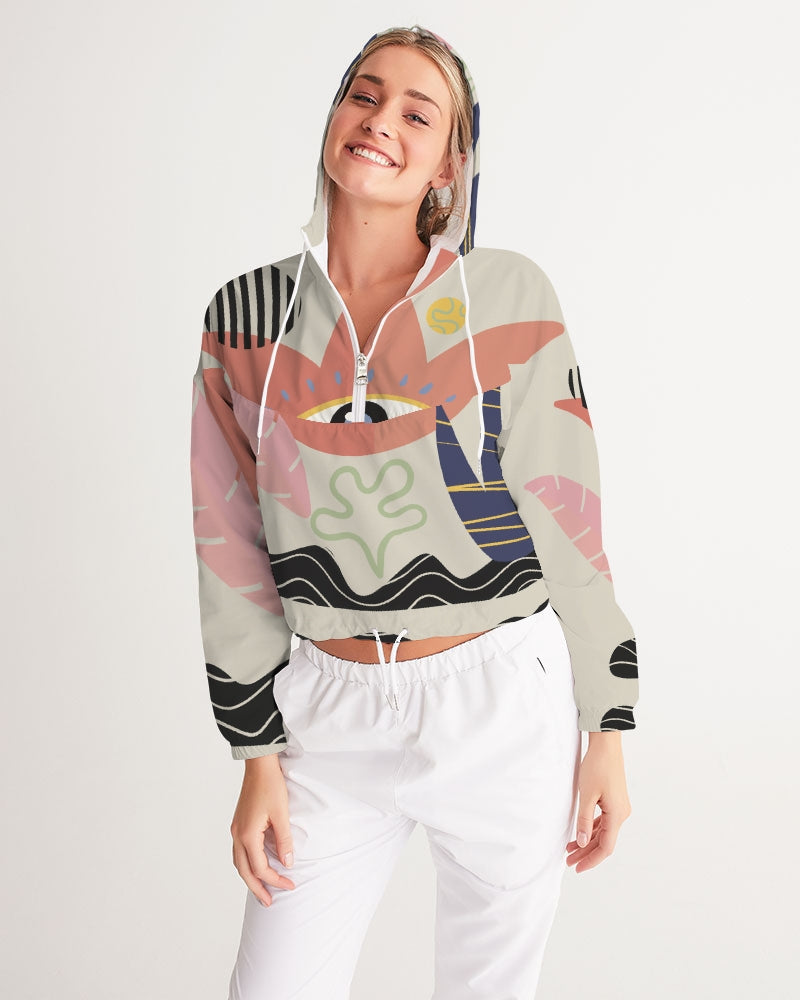 MN-AI6 Women's Cropped Windbreaker