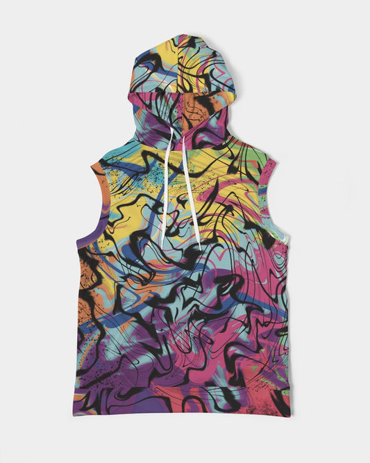 MN-AI2 Men's Premium Heavyweight Sleeveless Hoodie