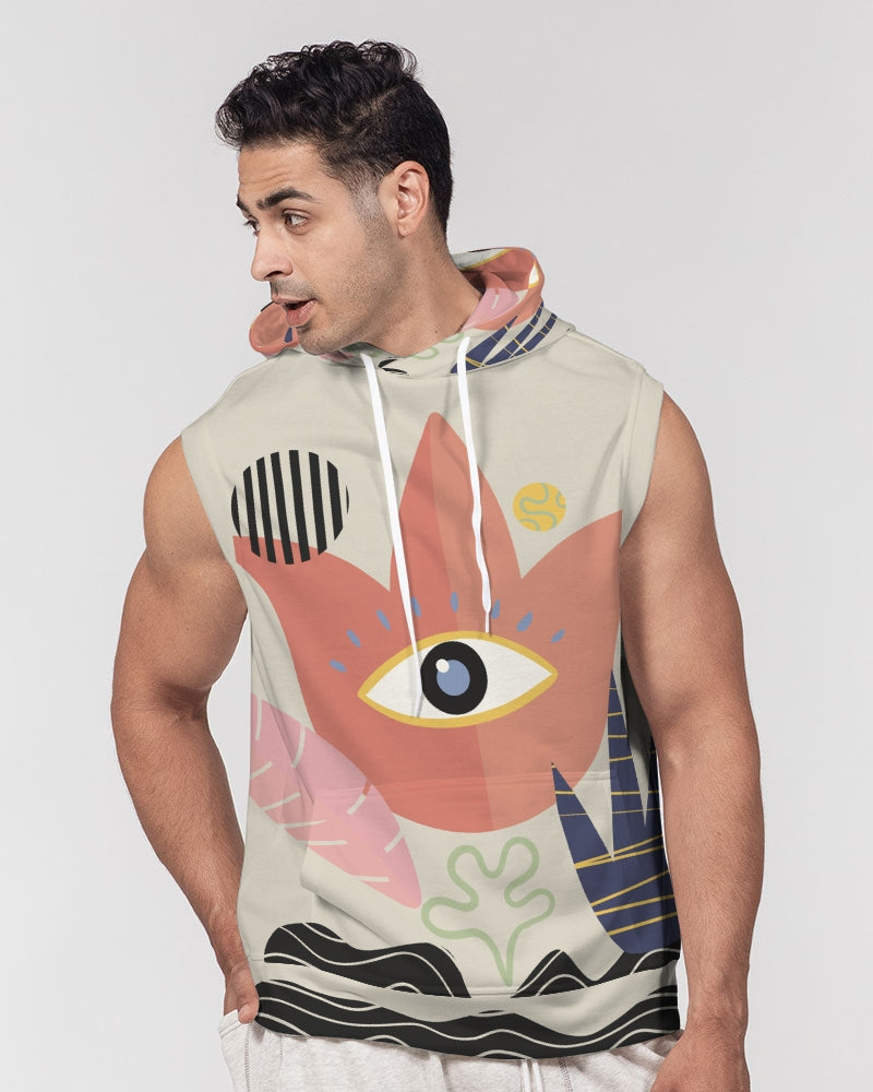 MN-AI6 Men's Premium Heavyweight Sleeveless Hoodie