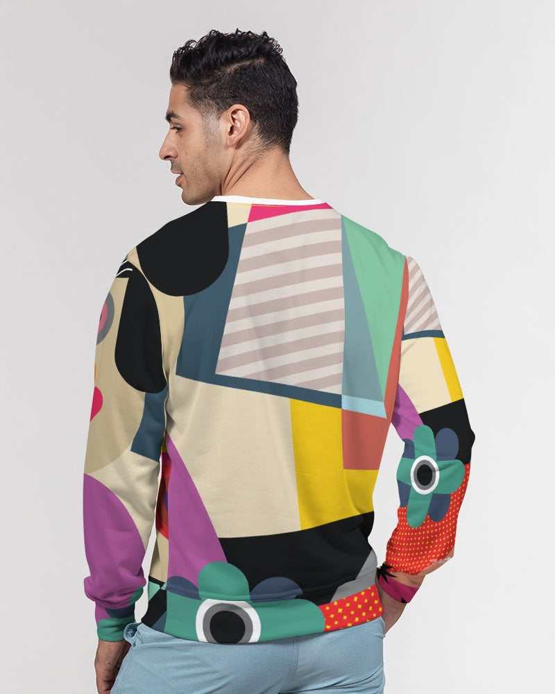 MN-AI5 Men's Classic French Terry Crewneck Pullover