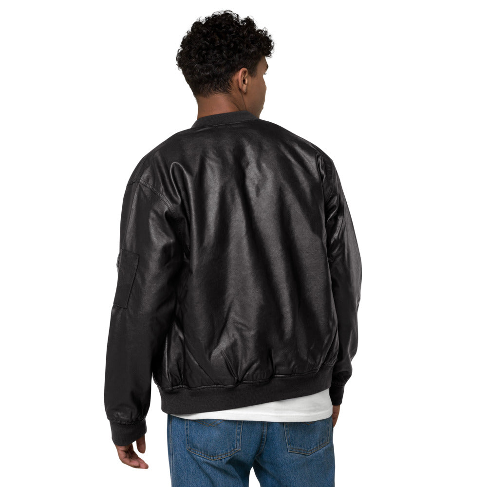 LTGC020 Leather Varsity Jacket