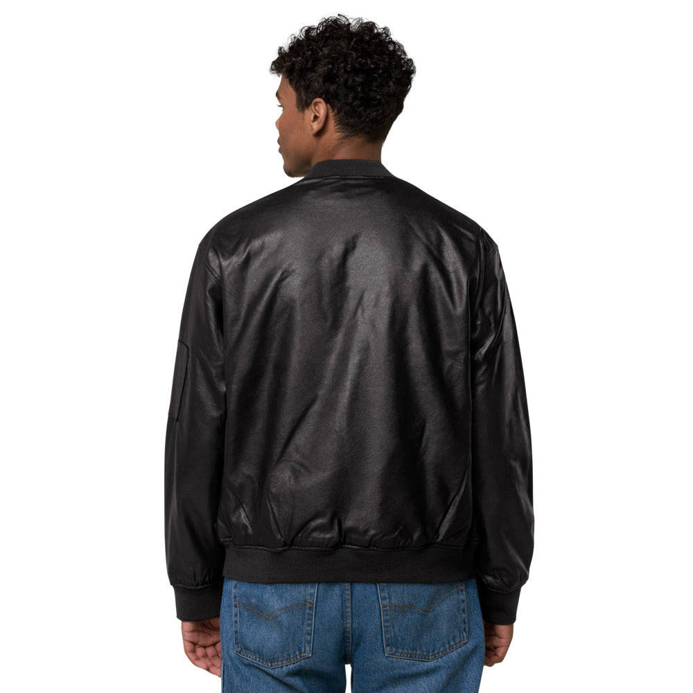 LTGC020 Leather Varsity Jacket