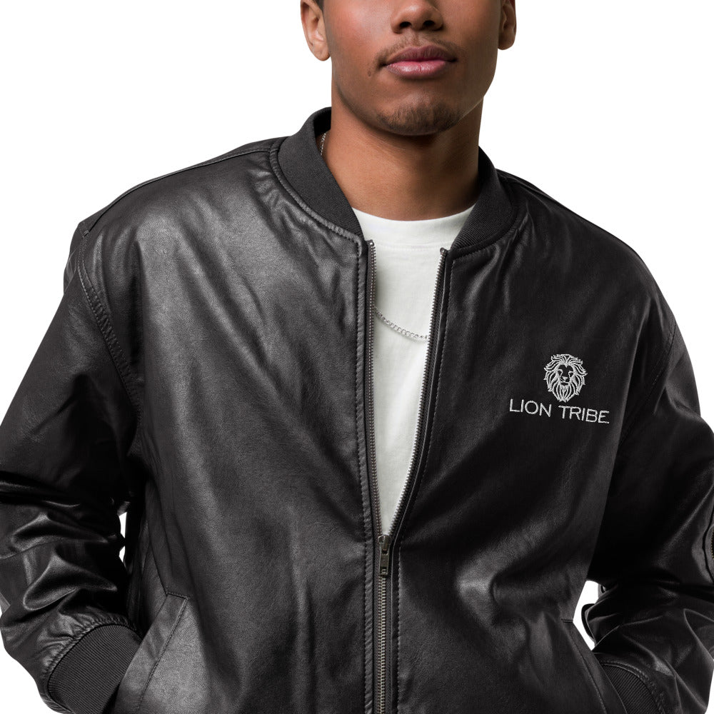 LTGC020 Leather Varsity Jacket