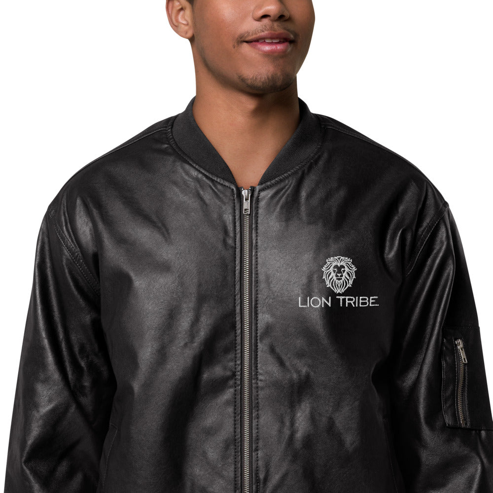 LTGC020 Leather Varsity Jacket