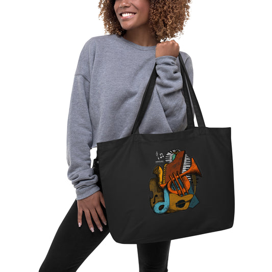 Aventura Jazz Festival - Large organic tote bag