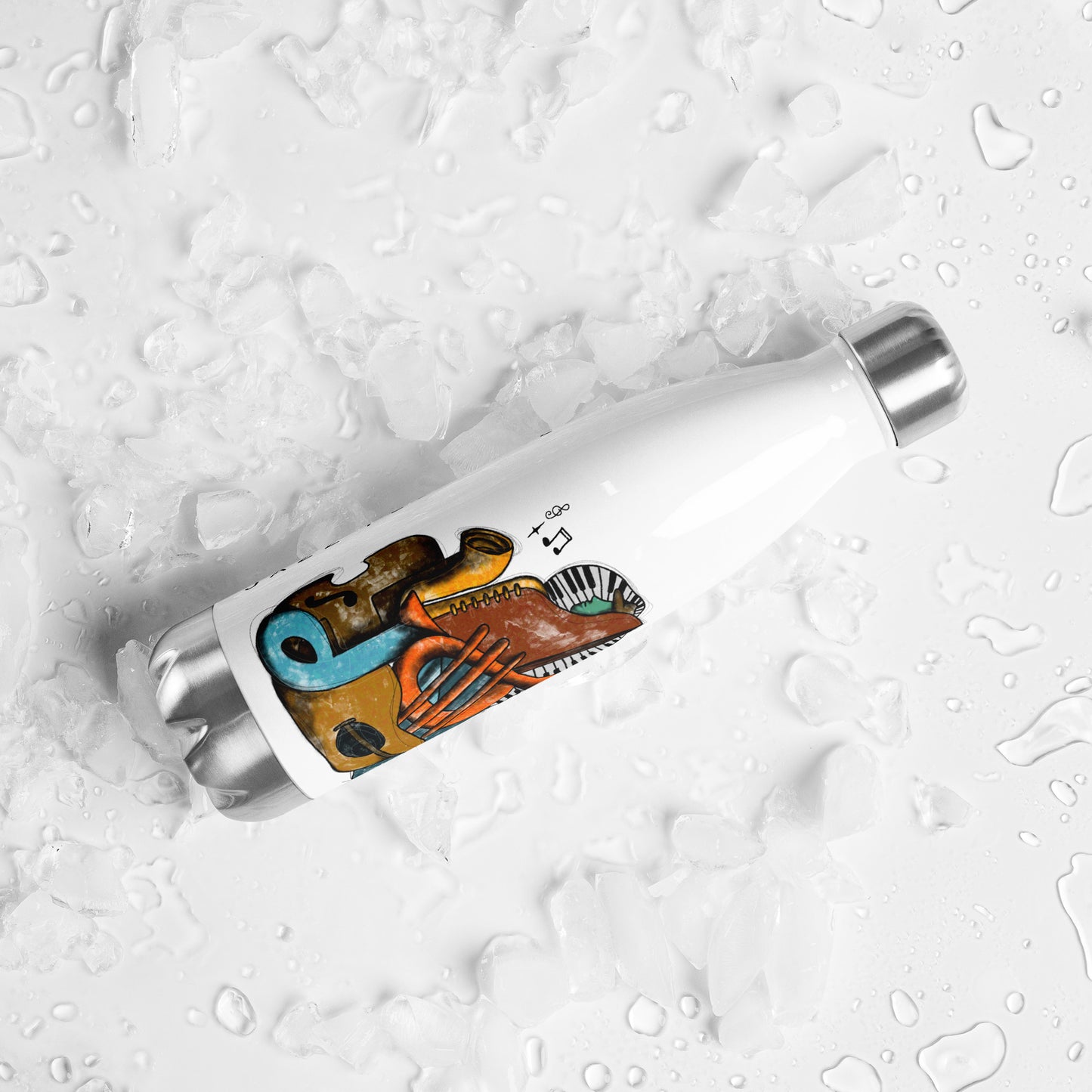 Aventura Jazz Festival - Stainless Steel Water Bottle