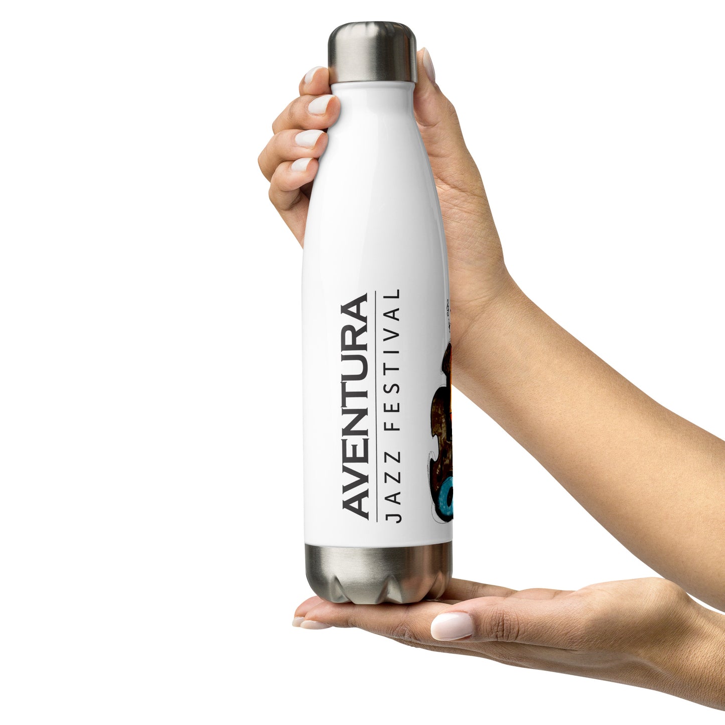 Aventura Jazz Festival - Stainless Steel Water Bottle