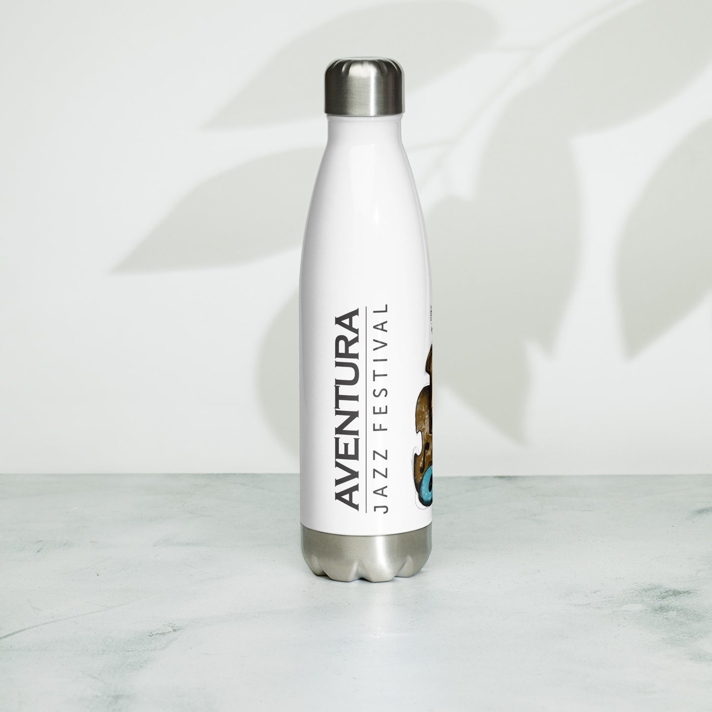 Aventura Jazz Festival - Stainless Steel Water Bottle